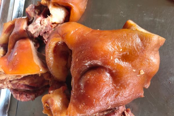 卤猪头肉的做法及配料