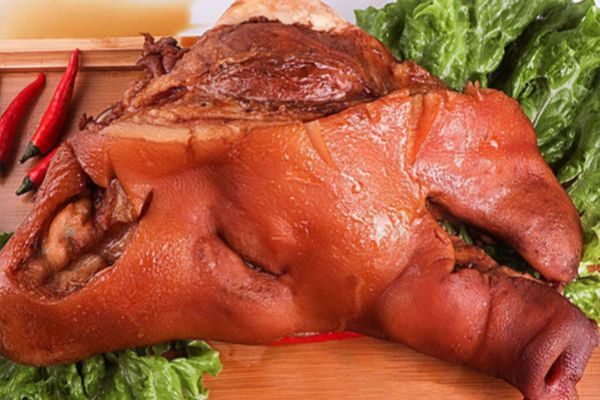 卤猪头肉的做法及配料配方