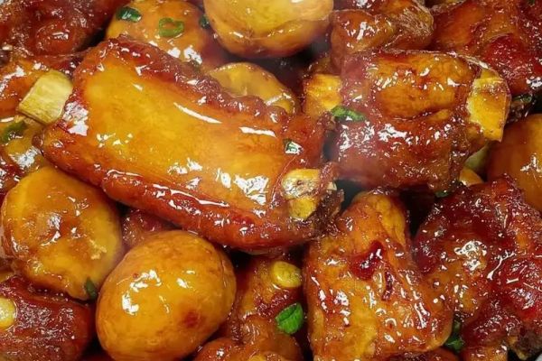 板栗烧排骨
