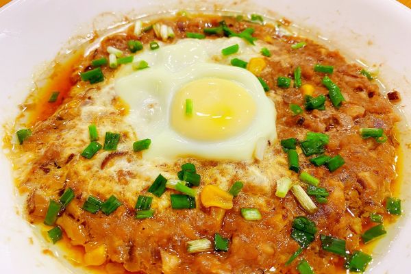 肉饼蒸蛋的做法