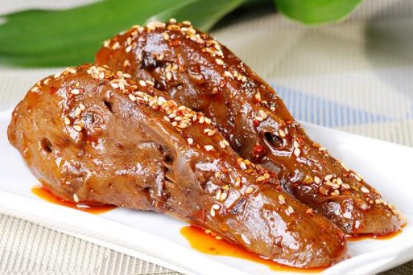 麻辣鸭头