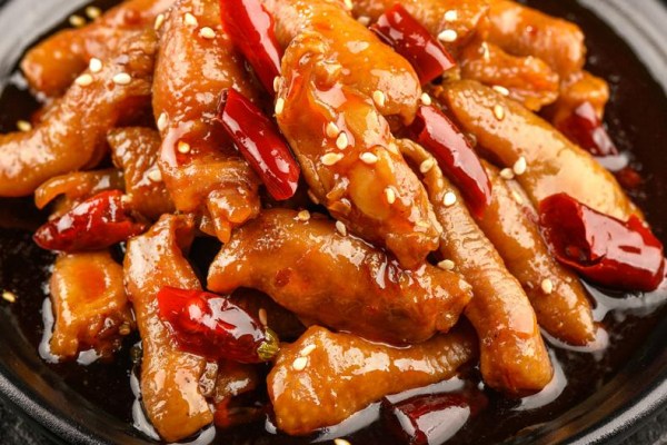 麻辣卤鸡爪